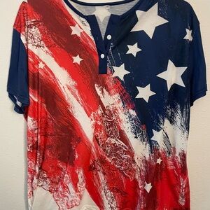 Patriotic Star and Stripe T-Shirt